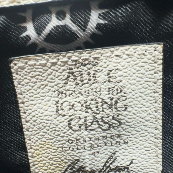 Disney Alice Through The Looking Glass Wristlet Clutch We’re All Mad Here - Picture 10 of 10